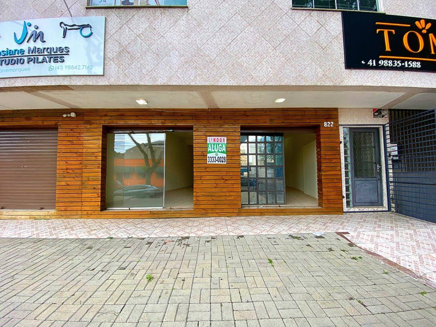 Loja para locacao no Agua Verde em Curitiba com 55m² por R$ 3.625,00