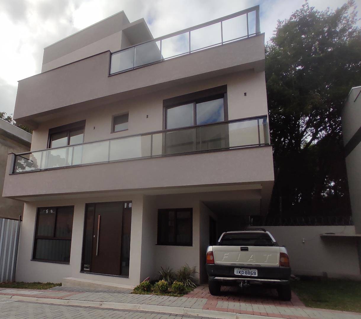 Casa Cond Fechado para locacao no Santo Inacio em Curitiba com 191m² por R$ 11.875,00