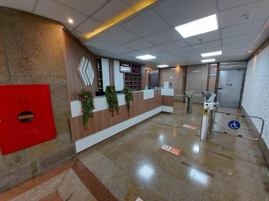 Cjto Comercial/sala para locacao no Centro em Curitiba com 436m² por R$ 23.100,00