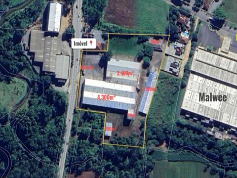 Barracão_galpão no Barra do Rio Cerro em Jaragua do Sul / SC