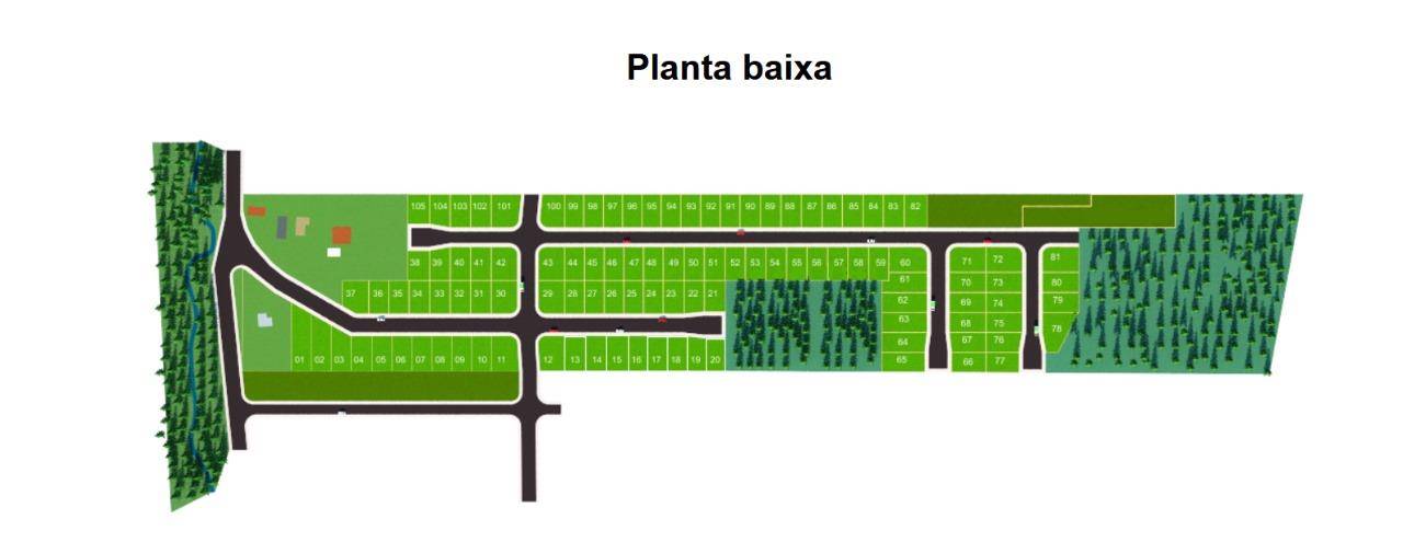 Terreno no Estrada Nova em Jaragua do Sul / SC
