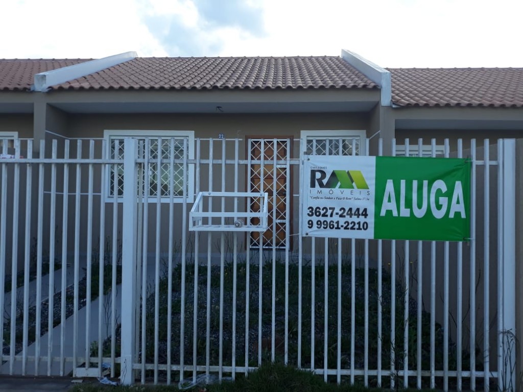 Casa Residencial para locacao no Estados em Fazenda Rio Grande com 42m² por R$ 1.333,33