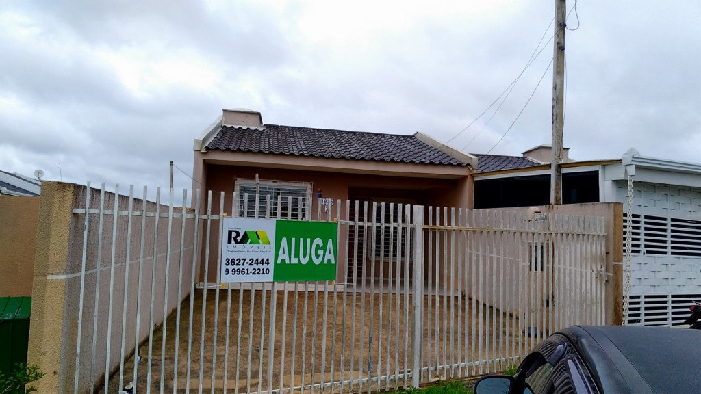 Casa Residencial para locacao no Santa Terezinha em Fazenda Rio Grande com 45m² por R$ 1.444,44