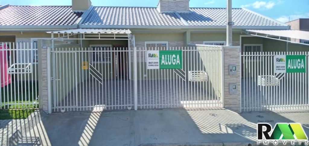 Casa Residencial para locacao no Eucaliptos em Fazenda Rio Grande com 54m² por R$ 1.555,55