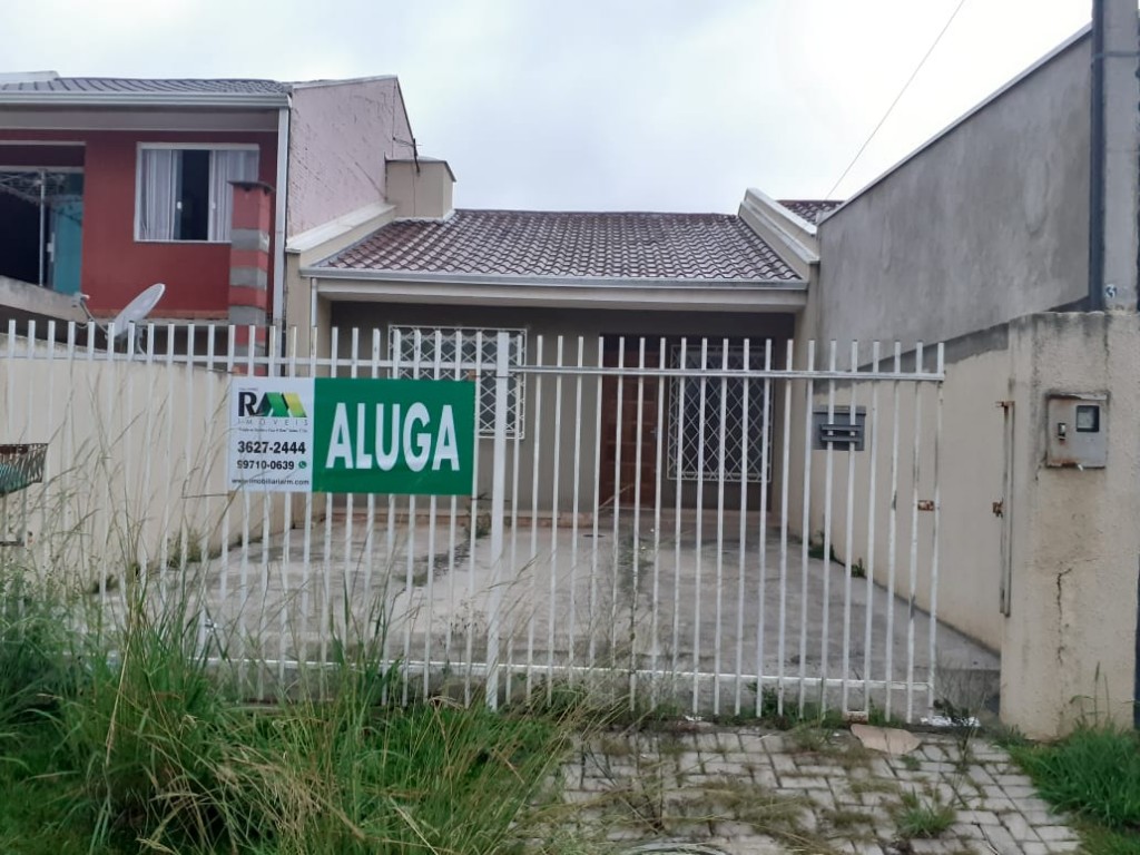 Casa Residencial para locacao no Eucaliptos em Fazenda Rio Grande com 56m² por R$ 1.333,33