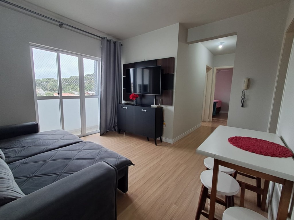Apartamento para locacao no Nacoes em Fazenda Rio Grande com 53,42m² por R$ 2.555,55