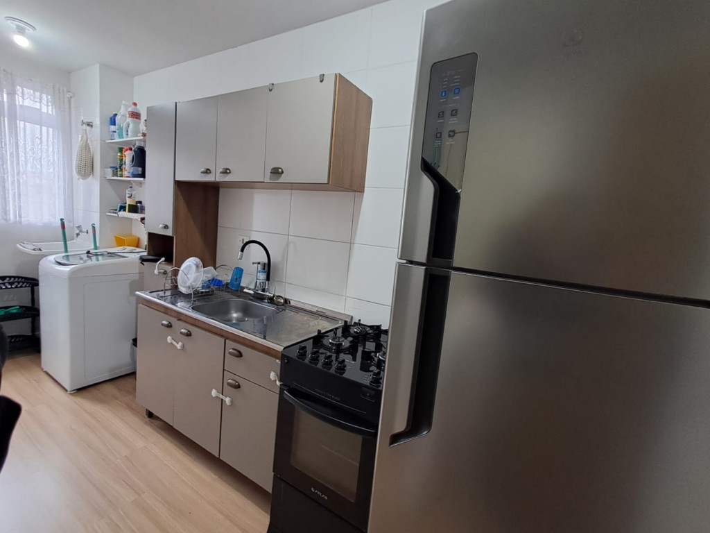 Apartamento para locacao no Nacoes em Fazenda Rio Grande com 53,42m² por R$ 2.555,55