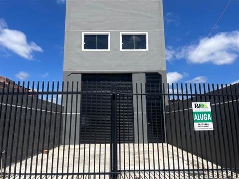 Barracão_galpão para locacao no Nacoes em Fazenda Rio Grande com 90m² por R$ 3.000,00