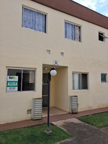 Apartamento para locacao no Eucaliptos em Fazenda Rio Grande com 40,63m² por R$ 1.666,66