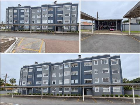 Apartamento para locacao no Nacoes em Fazenda Rio Grande com 53,42m² por R$ 2.555,55
