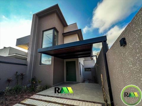 Sobrado para venda no Jardim Brasil em Fazenda Rio Grande com 132m² por R$ 850.000,00