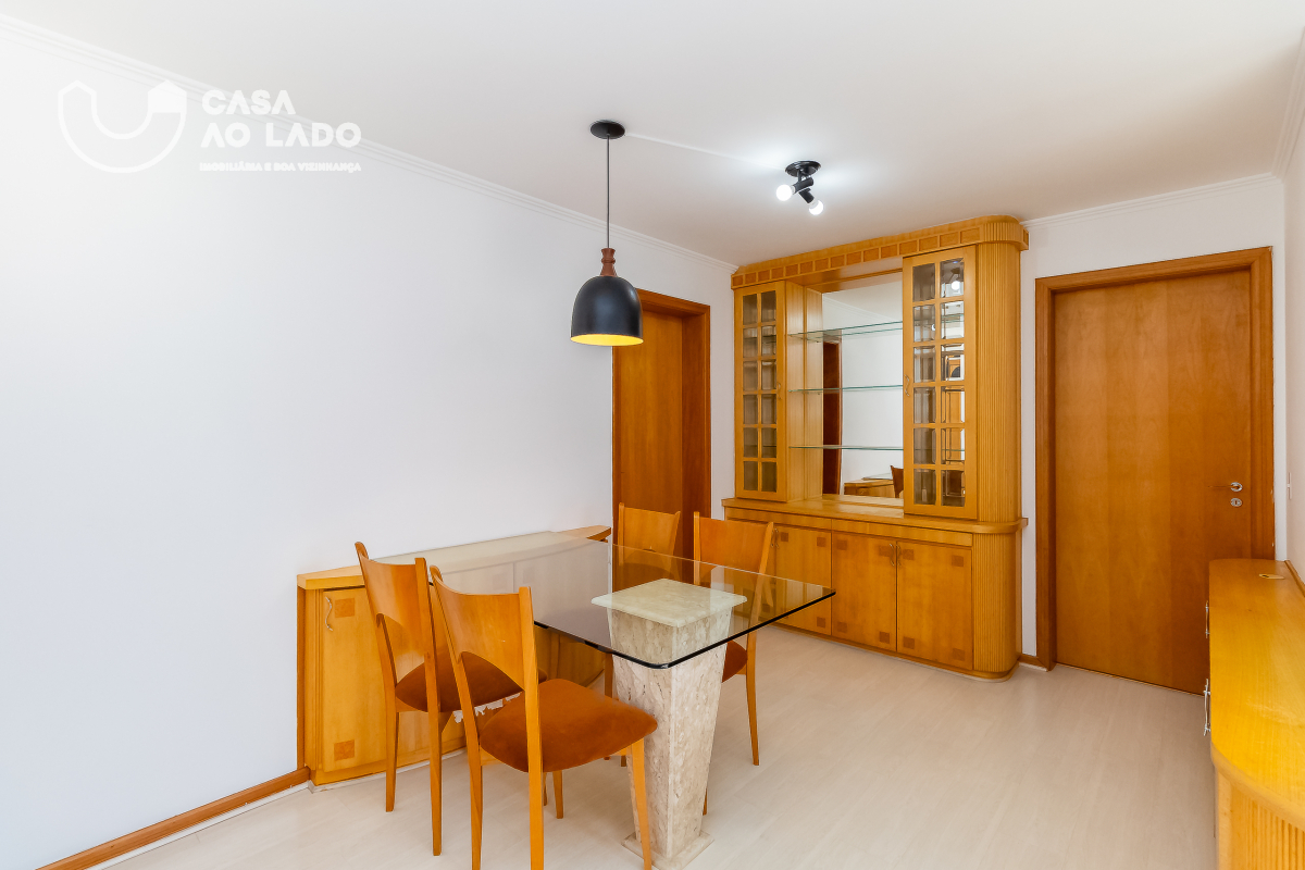 Apartamento para locacao no Bigorrilho em Curitiba com 121,00m² por R$ 3.200,00