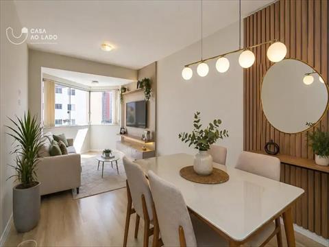 Apartamento para locacao no Cristo Rei em Curitiba com 61m² por R$ 2.300,00