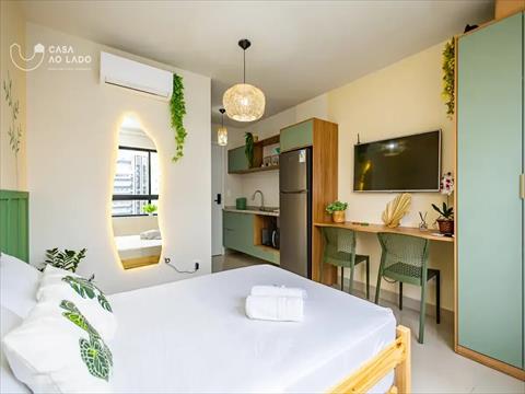 Apartamento para locacao no Centro em Curitiba com 28m² por R$ 2.500,00