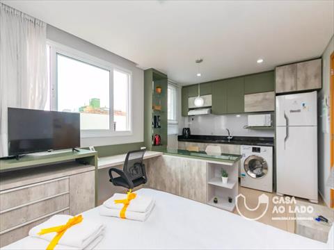 Apartamento para locacao no Centro em Curitiba com 20m² por R$ 2.700,00