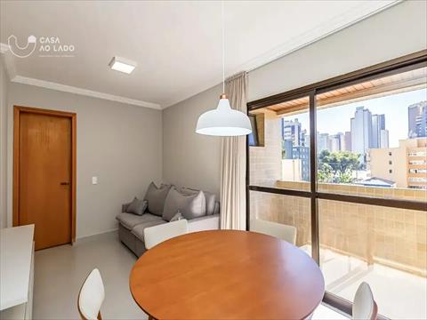 Apartamento para locacao no Bigorrilho em Curitiba com 40m² por R$ 3.200,00