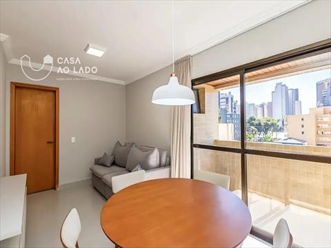 Apartamento para locacao no Bigorrilho em Curitiba com 40m² por R$ 3.000,00