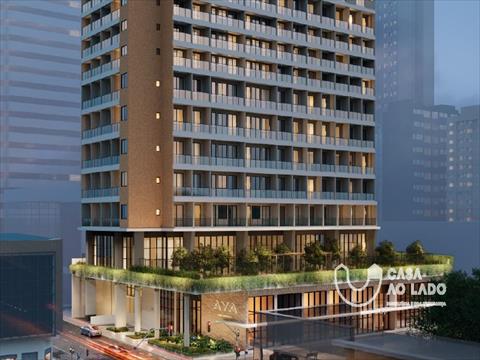 Apartamento para venda no Centro em Curitiba com 36,00m² por R$ 415.000,00