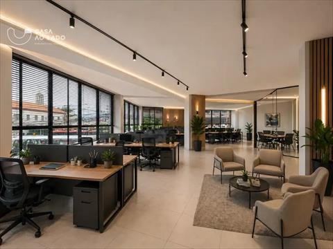 Imóveis Comerciais para locacao no Batel em Curitiba com 160m² por R$ 6.800,00