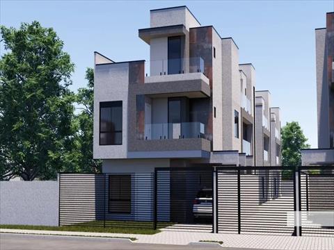 Sobrado para venda no Boqueirão em Curitiba com 147m² por R$ 949.000,00