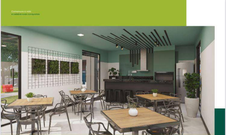 Apartamento para venda no Uvaranas em Ponta Grossa com 46m² por R$ 250.000,00