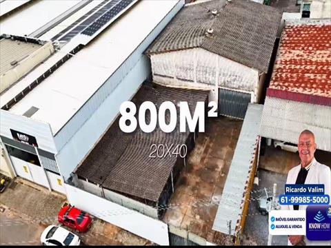Barracão/galpão para venda no Area de Desenvolvimento Economico ( em Brasilia com 800m² por R$ 1.800.000,00