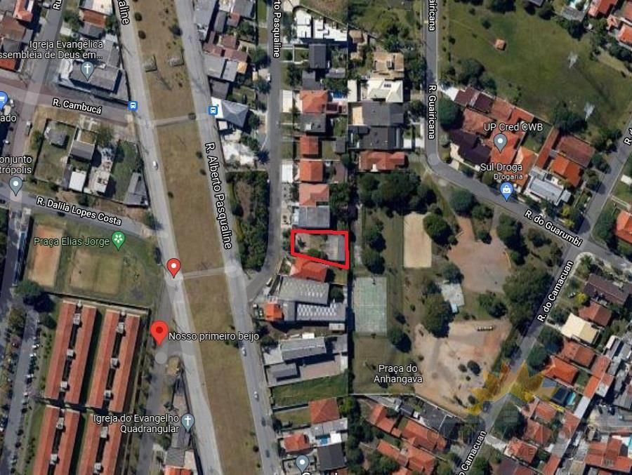 Terreno para venda no Uberaba em Curitiba com 478m² por R$ 550000