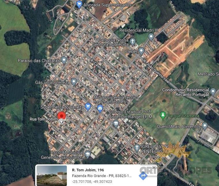 Terreno para venda no bairro Veneza em Fazenda Rio Grande/   com 120m² por R$ 125.000,00