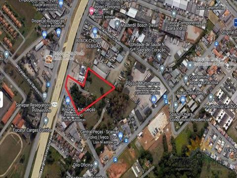 Terreno para venda no Pinheirinho em Curitiba com 16m² por R$ 22500000