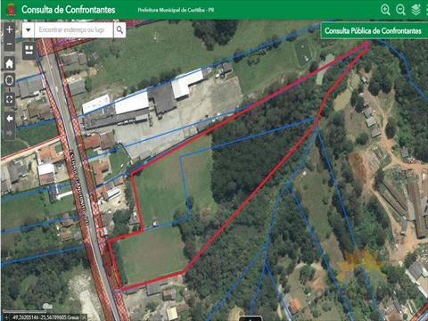 Terreno para venda no Umbara em Curitiba com 30.000m² por R$ 23000000
