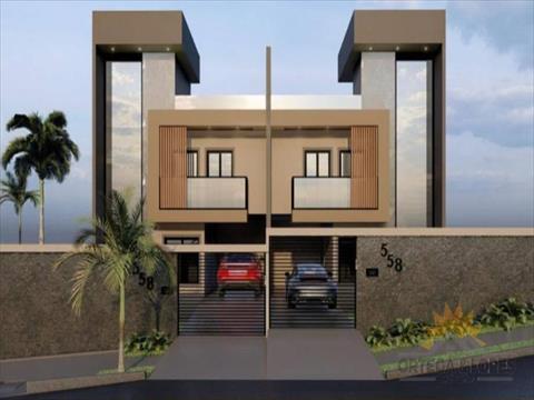 Sobrado para venda no Capao Raso em Curitiba com 137m² por R$ 1050000