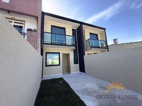 Sobrado para venda no Campo de Santana em Curitiba com 77m² por R$ 390.000,00