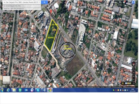 Terreno / Lote para venda no Uberaba em Curitiba com 0m² por R$ 4.200.000,00