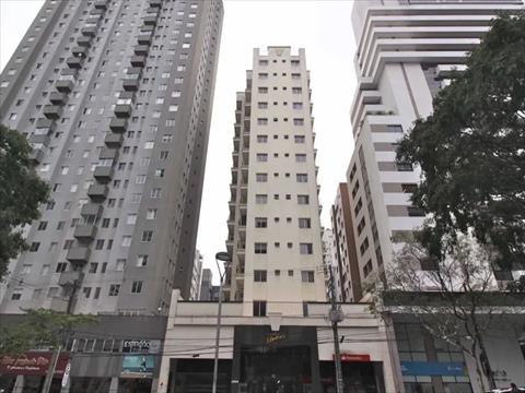 Apartamento para locacao no Bigorrilho em Curitiba com 39m² por R$ 2.200,00