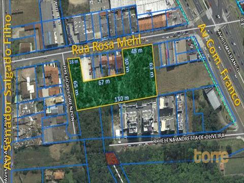 Terreno / Lote para venda no Uberaba em Curitiba com 0m² por R$ 9.800.000,00
