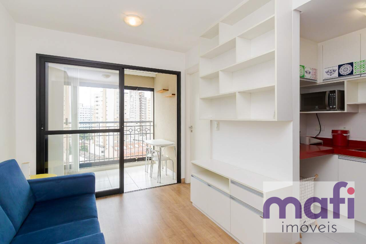 Apartamento para locacao no Centro em Curitiba com 49,94m² por R$ 2.550,00