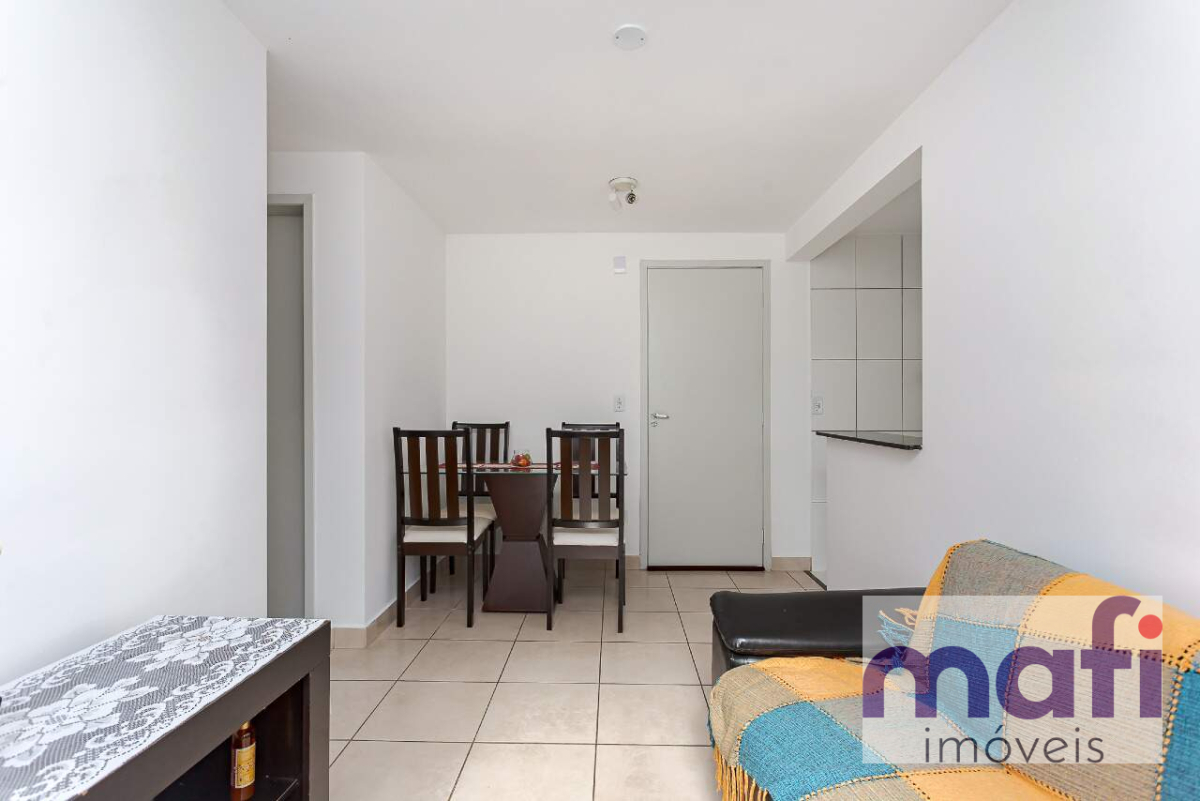 Apartamento para locacao no Bom Jesus em São José dos Pinhais com 58,00m² por R$ 1.370,00