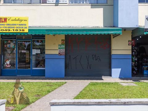 Loja para locacao no Barreirinha em Curitiba com 40m² por R$ 1.700,00