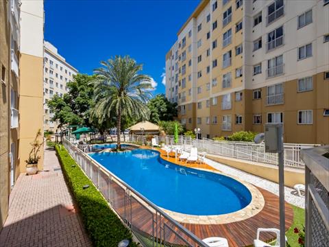 Apartamento para locacao no Ecoville em Curitiba com 85,10m² por R$ 2.400,00