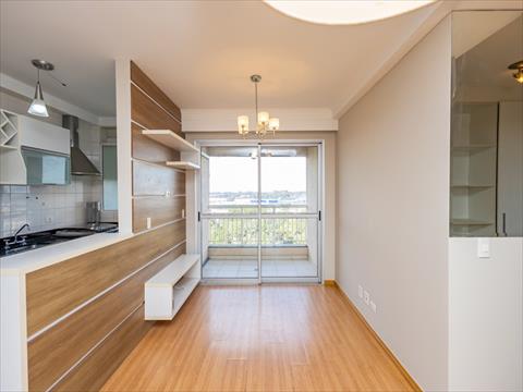 Apartamento para locacao no Ecoville em Curitiba com 60m² por R$ 3.600,00