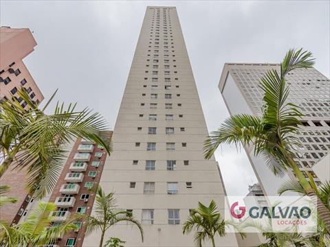 Apartamento para locacao no Centro em Curitiba com 34m² por R$ 2.300,00