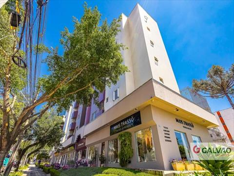 Apartamento para locacao no Centro em Curitiba com 59m² por R$ 2.600,00