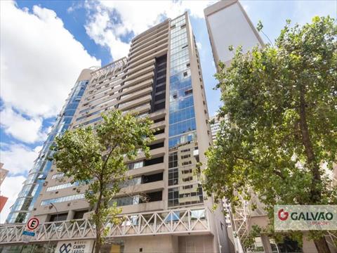 Apartamento para locacao no Centro em Curitiba com 29m² por R$ 1.750,00
