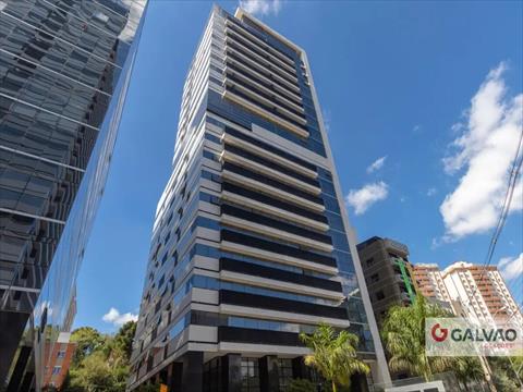 Apartamento para locacao no Centro Cívico em Curitiba com 57m² por R$ 4.000,00