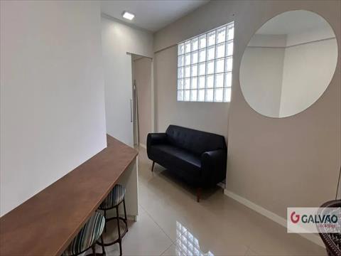 Apartamento para locacao no Centro em Curitiba com 36m² por R$ 1.700,00