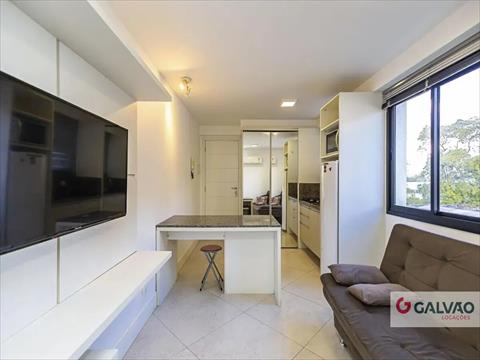 Apartamento para locacao no Rebouças em Curitiba com 30m² por R$ 2.300,00