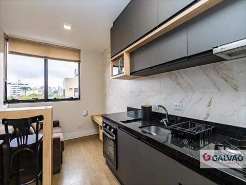 Apartamento para locacao no Rebouças em Curitiba com 27m² por R$ 2.200,00