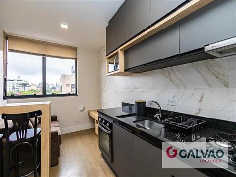 Apartamento para locacao no Rebouças em Curitiba com 27m² por R$ 2.200,00