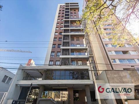 Apartamento para locacao no Centro em Curitiba com 24m² por R$ 2.600,00