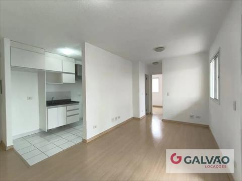 Apartamento para locacao no Capão Raso em Curitiba com 57m² por R$ 2.300,00